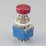 Colorful Knob Electric Foot Pedal Switch; 3PDT Foot Switch (PBS-24-302-K)