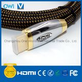 HDMI 19 Pin Plug-Plug Cable for HDTV with Gold Plug
