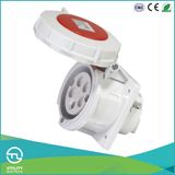 IP67 Waterproofing Industrial Sockets Panel-Mounted Straight Type