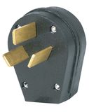 30/50 AMP, 125/250 Volt, NEMA 10-30p/10-50p, 2p, 3W, Straight Blade Plug