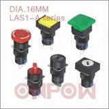 Single Light Push Button Switch (ONPOW LAS1-A, 16mm)