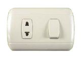 Ee-Cj1212 South American 1 Gang 2 Pins Wall Switch