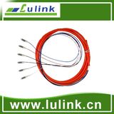 Factory Supplier LC mm 6 Cores Fiber Optic Pigtail