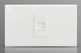1 Gang Computer Socket Cat5e or CAT6 8 Contact Outlet for Computer Cable