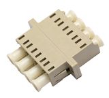 LC Quad Fiber Optical Adapter 4core