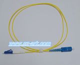 Fiber Optic Cable with Simplex Singlemode Sc-LC Connectors
