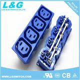 High Quality 15A Socket AC 3-Way Power Electronic Outlet