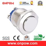 Onpow 19mm Metal Pushbutton Switch (GQ19H-10/N, CCC, CE, RoHS Compliant)