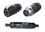 Quick Connector 12pin Connector Male Female Plastic Connectors