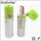 1.2V 1450mAh USB Rechargeable AA Battery (XH-PB-209)