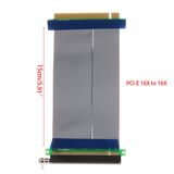 Pcie 16X PCI Express PCI-E 16X to 16X Riser Extender Card Adapter Flexible Cable