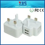 5V 2A USA/Canada USB Wall Charger Phone Charger with Ce/FCC/RoHS