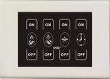 Tempered Glass Panel Touch Control Light Switch Panel