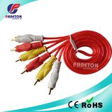 3RCA Fish Eye Audio Video Cable