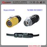 Water Proof Connectors 2 Pin Plug and Socket Bayonet Water Proof Connectors