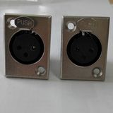 Professional 3-Pin XLR Female Connector Chassis Panel Socket (1091-B)