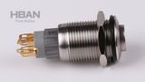 Popular Spdt Momentary Ring Illuminated 16mm Push Button Switch