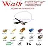 BNC Male N Male Rg316 Cable, BNC N Extension Cable, BNC Antenna Cable, N Male Connector Cable
