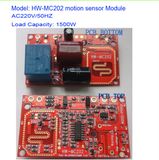 AC 220V 1500W Customized High Sensitivity Microwave Transceiver Sensor Module Motion Detector Module for Intelligent Systems Hw-Mc202