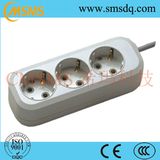 European Style 3 Way Extension Power Cord Socket -SMS42320g