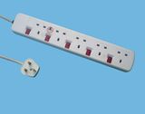 British Extension Power Strip Socket