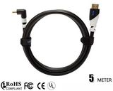 90 Degree Right Angle HDMI Cable 5m 1.4V 1080P