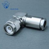 Male 90 Degree Clamp RF TNC Connector for LMR300 Cable