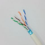 LSZH FTP Network Cat 5e 0.52mm 24AWG Bc Shielded Twisted-Pair Network Cable