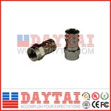 RG6 Crimp Waterproof Connector for RG6 Coaxial Cable
