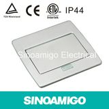 High Quality Stainless Steel Antenna Socket Unique Floor Box Drop Box Floor Pocket Shelf Supports Floor Socket