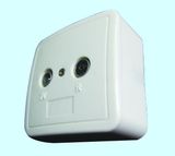5-1000MHz TV+FM TV Wall Socket Outlet (SHJ-TWS029)