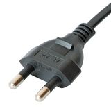 India Two Pins Power Cord