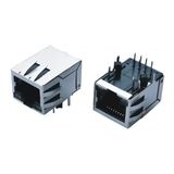 10/100MHz Network Socket RJ45 Jack with LED