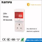 UK Type Socket Single Phase Household Appliances Hivolt Guard Over Voltage Protector