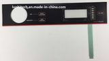 LED Backlighting LCD Window Silver Contact Points Waterproof Membrane Switch