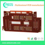 Immersion Gold PCB with Red Ink and Fr-4 Board