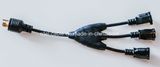 UL Approval Y Splitter Multi Power Cord NEMA 5-15p