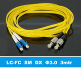 FC/Upc-LC/Upc Duplex Sm Fiber Optic Patch Cord