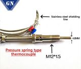 Compressed Spring Thermocouple