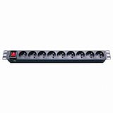 Euro Plug Socket 9-Way 16A PDU