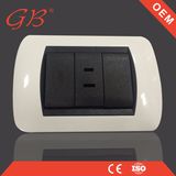 ABS PC South American Wall Socket Electrical Socket