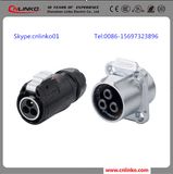 IP67 3 Pin Power Connector for Industrial Equipment