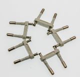 Schuko Plug Insert with 4mm Hollow Pins
