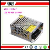 40W Constant Voltage 24V LED Power Supply, Aluminum Power Supply Switching Power Supply