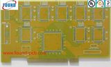Yellow Solder Mask Gold Finger PCB Board