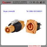 UL CE Electric Audio Connector Plug 220V XLR Connector Powercon