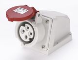 16A 3P+PE IP44 surface-mounted socket (MN1411)