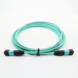 MTP MPO Om3 Aqua 12cores Fiber Optic Cable
