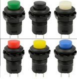 12mm 12V Momentary Push Button Horn Switch off (ON) Car Dashboard Boat Spst