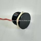 25mm IP68 Waterproof Momentary Black Piezo Switch
